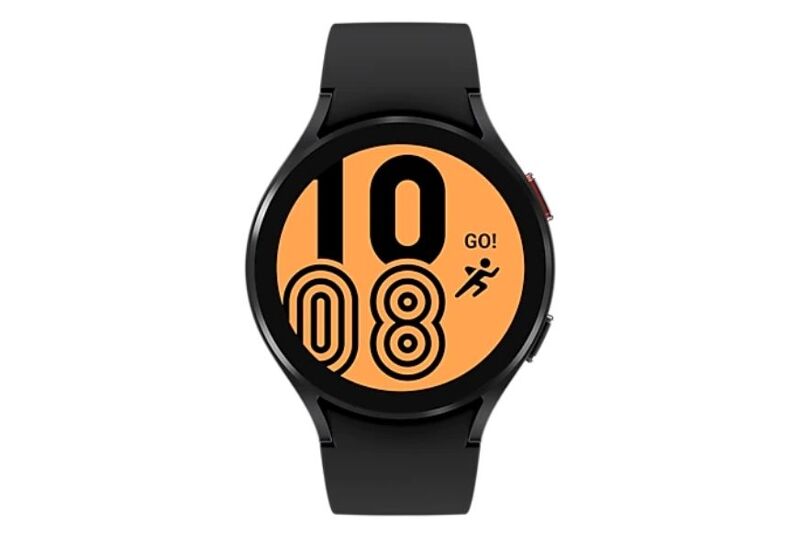 Man sieht die Samsung Galaxy Watch 4.